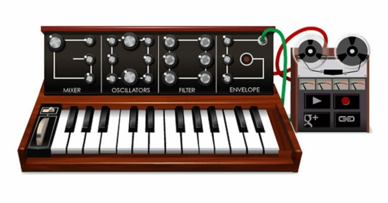 Moog Google Doodle
